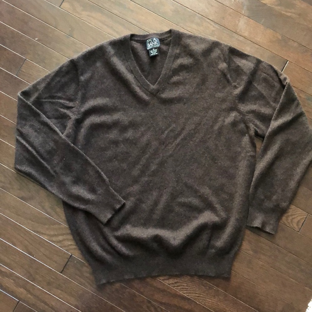 Jos A Bank executive collection cashmere sweater